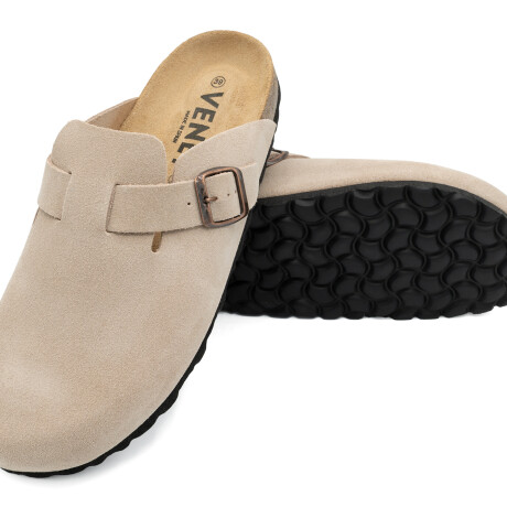 ZUECO VENET - CUERO HELSINKI BEIGE