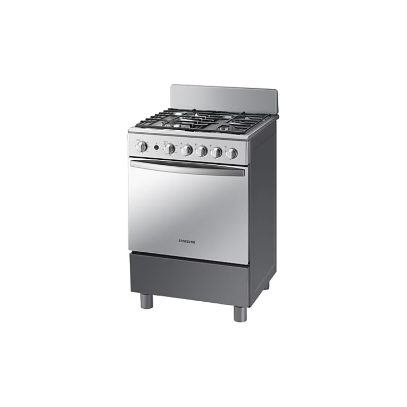 Cocina a Gas con 4 Quemadores con Quemador Rápido Silver