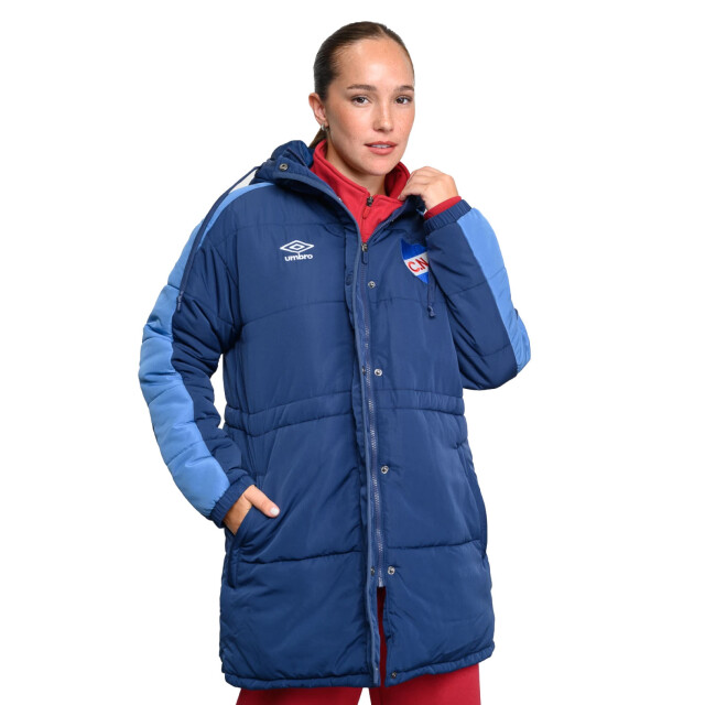 Parka de Mujer Umbro Azul Marino - Azul Piedra