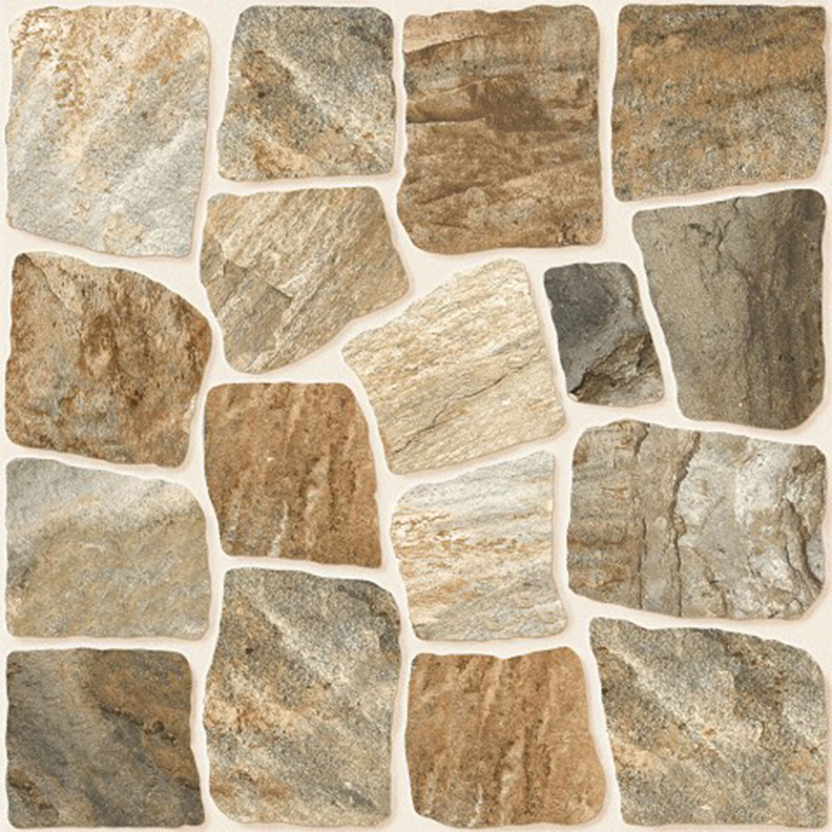 Cerámica Tipo Piedras Formato 45X45 Piedras 