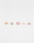 Anillos Infantiles Cajitas Cajita De Anillos Kids Cupcake - Rosa Claro