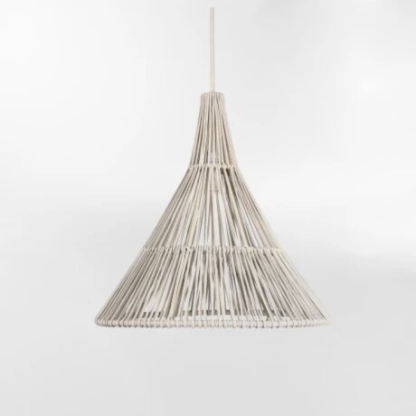 LUMINARIA DE TECHO TULIPE BEIGE - UNICO