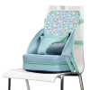 Silla de comer portatil SUAVINEX alzador mesa celeste