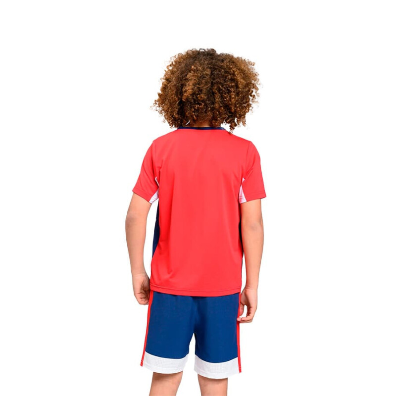 Remera Umbro Nacional Entrenamiento 2024 de Niños - NU243004 Azul-rojo