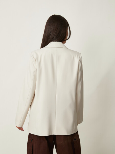 BLAZER GELDA BEIGE CLARO