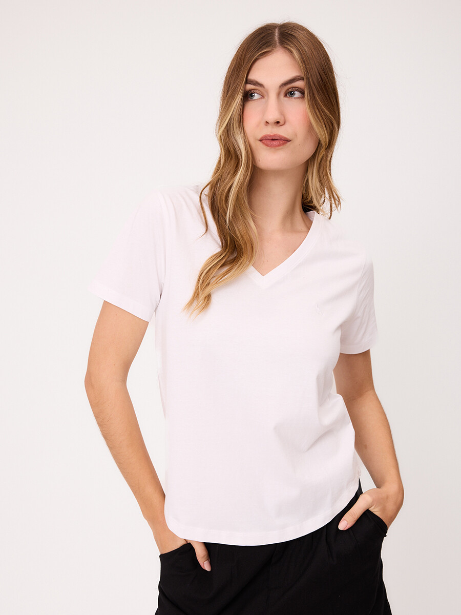 T-SHIRT ALOLAS27 POLANCO - Blanco 