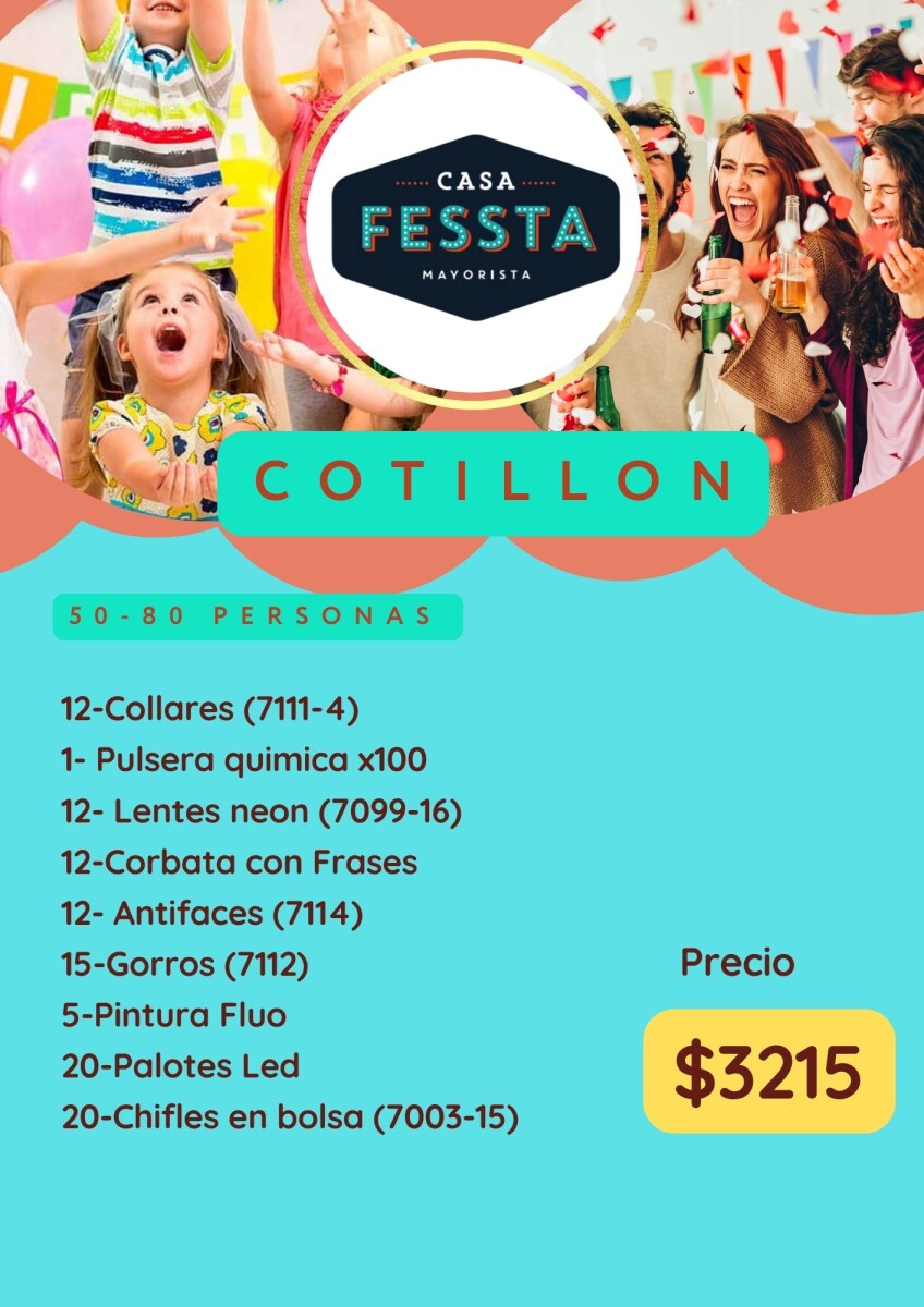 Cotillon 50-80 Personas 