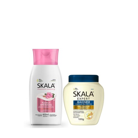 PACK SKALA CREMA DE TRATAMIENTO MAYONESA NUTRITIVA 1 KG + CREMA CORPORAL PACK SKALA CREMA DE TRATAMIENTO MAYONESA NUTRITIVA 1 KG + CREMA CORPORAL