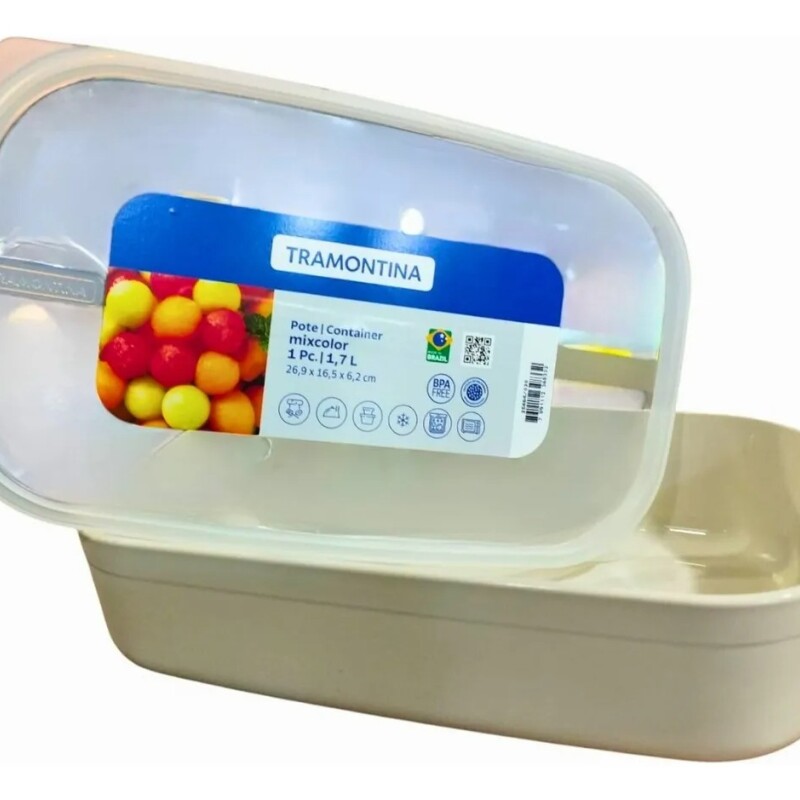 Tupper 1.7 lts. color Arena c/ Tapa 25464/030 Tupper 1.7 lts. color Arena c/ Tapa 25464/030