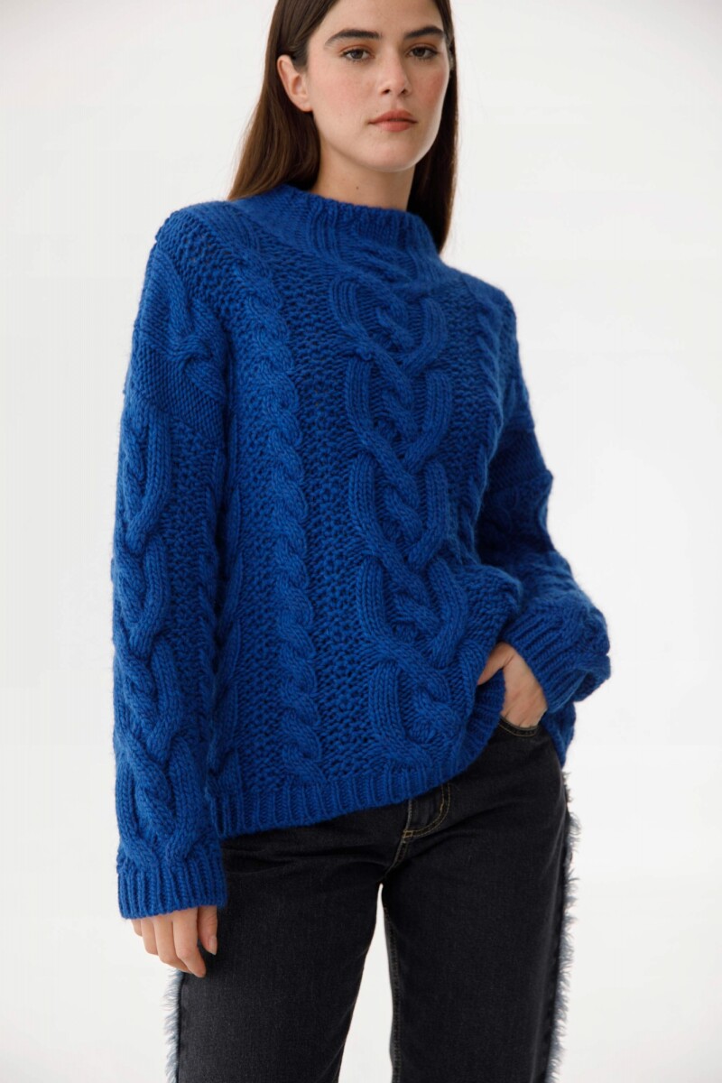 Sweater Roberta - Azul 
