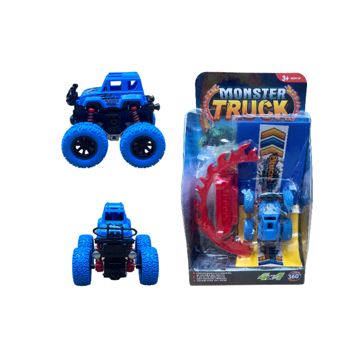 OUTLET Auto Monster C/Lanzador 19x34cm - Outlet Auto Monster C/lanzador 19x34cm 