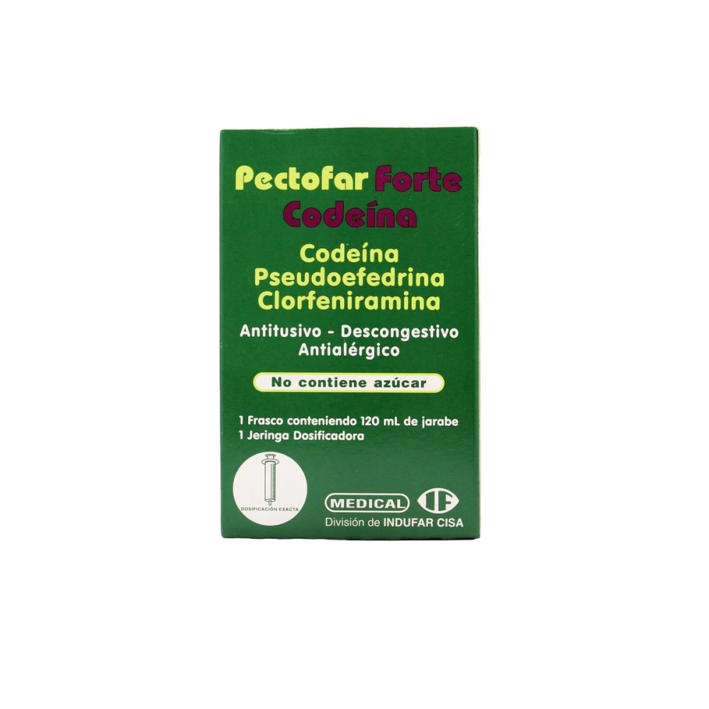 PECTOFAR FORTE CODEINA 10 MG. JARABE X 1