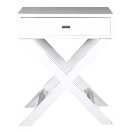 MESA DE LUZ MADERA-DE-MANGO BLANCO JUKE