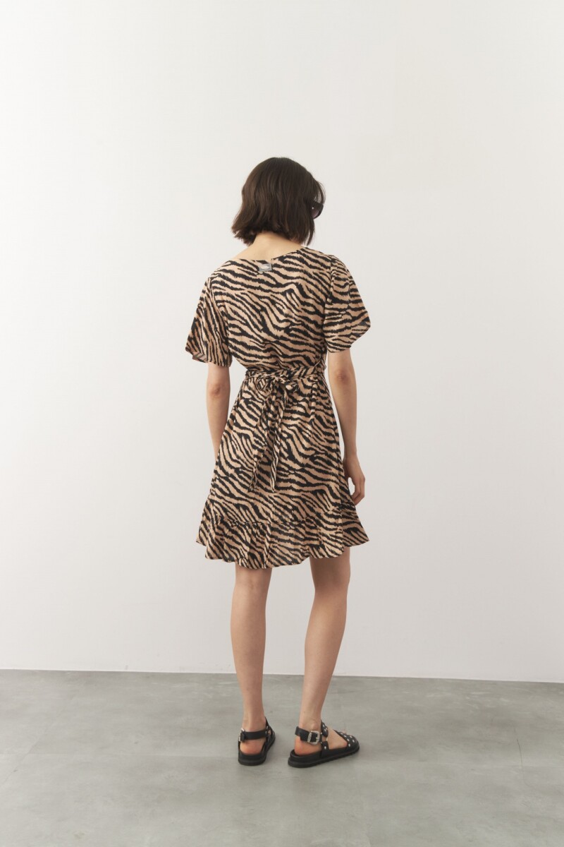 VESTIDO VELSEN Zebra