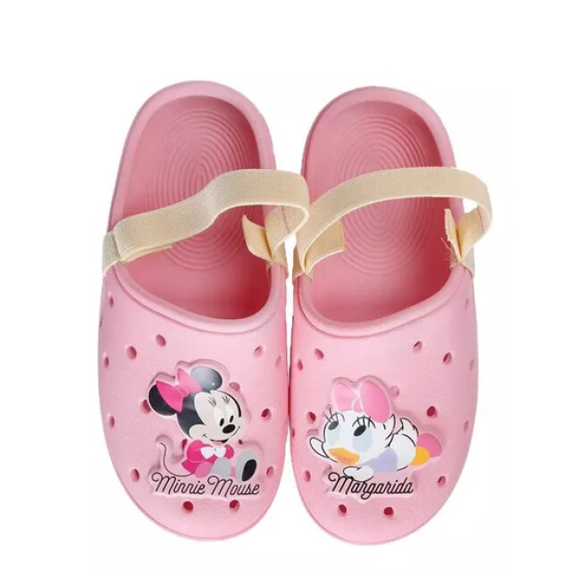 Zuecos Infantiles Disney Pluto Babuch Baby Rosado - Amarillo