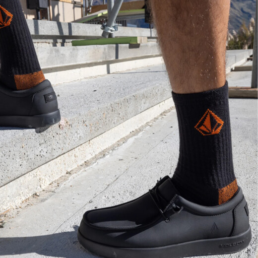 Medias Volcom ABG Anti-slip - Negro Medias Volcom ABG Anti-slip - Negro