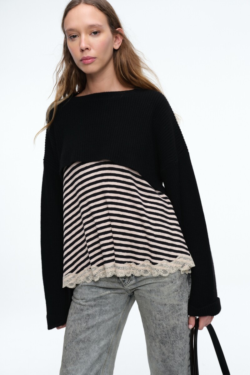 SWEATER Negro