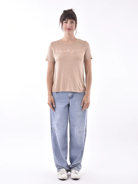 REMERA TULUM TOSTADO