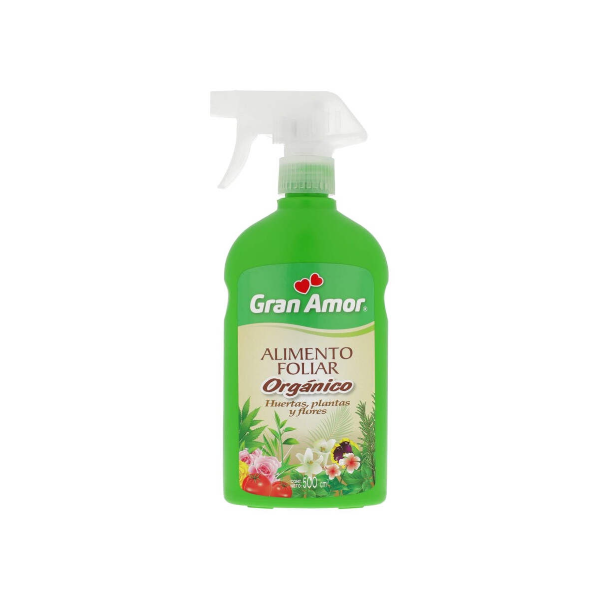 GRAN AMOR Fertilizante Orgánico Foliar 500 cc 