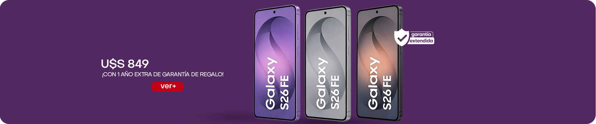 ¡Samsung S26 FE en oferta!
