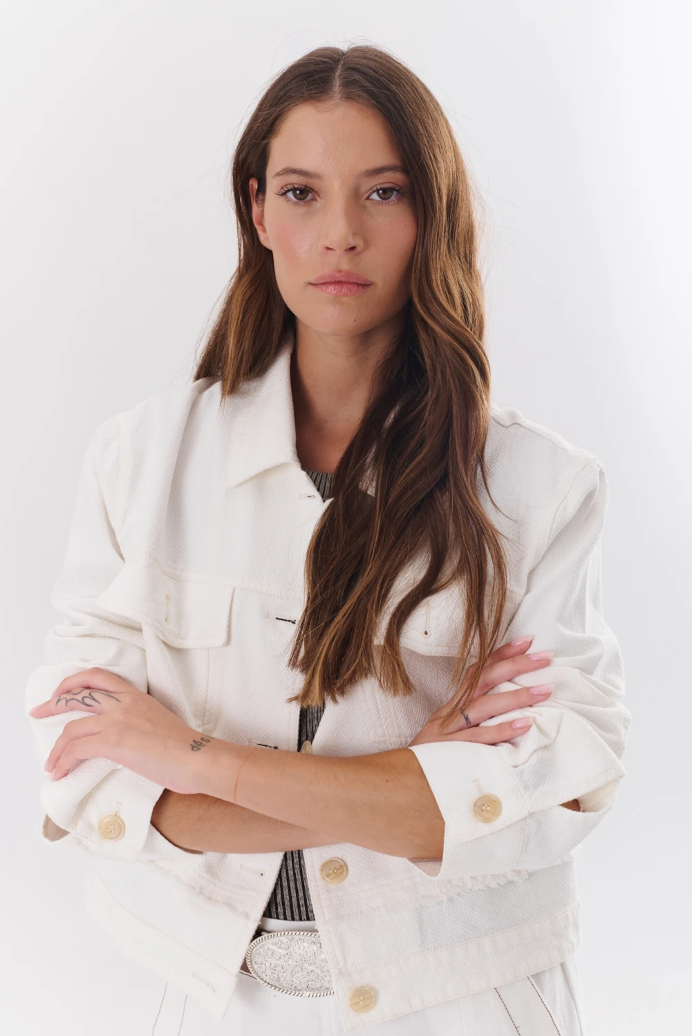 CHAQUETA ZOE blanco 2