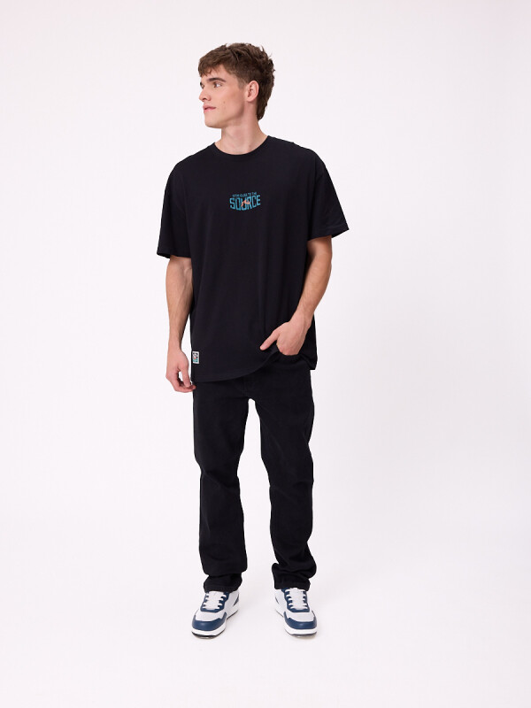 T-SHIRT PORTBO RUSTY Negro