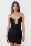 Vestido Dentelle Negro