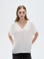 Blusa Poliaz Blanco