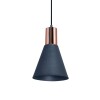 COLGANTE OSTENDE NEGRO Y COBRE COLGANTE OSTENDE NEGRO Y COBRE
