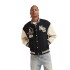 CAMPERA S-XXL NEGRO BLAN