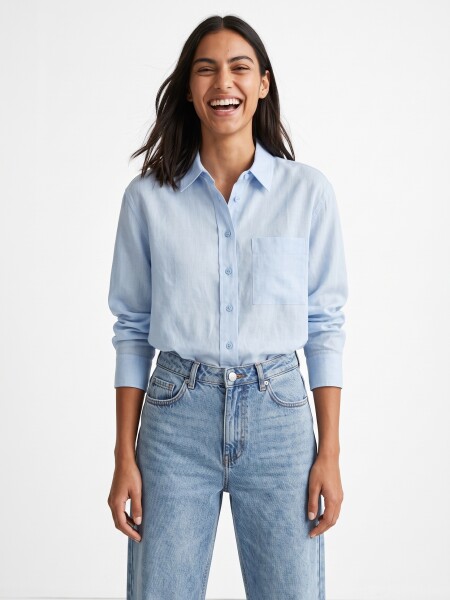 CAMISA ARIAN CELESTE