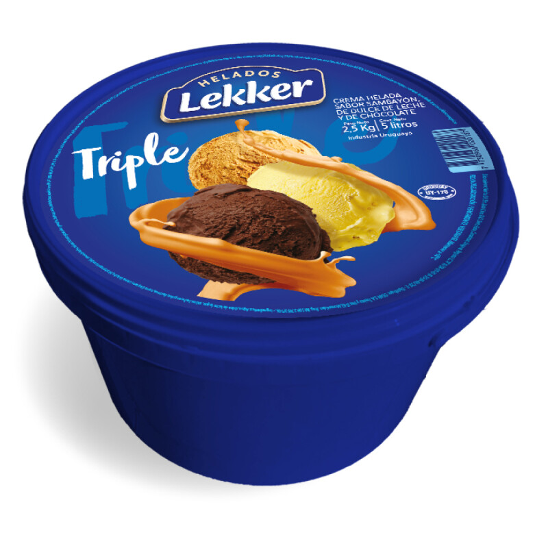 LEKKER 5 LT SAMBAYON / CHOCOLATE / DULCE DE LECHE Lekker 5 Lt Sambayon / Chocolate / Dulce De Leche