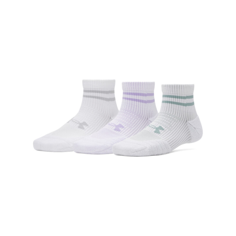 Womens UA Playup 3pk Qtr-PPL PPL-538