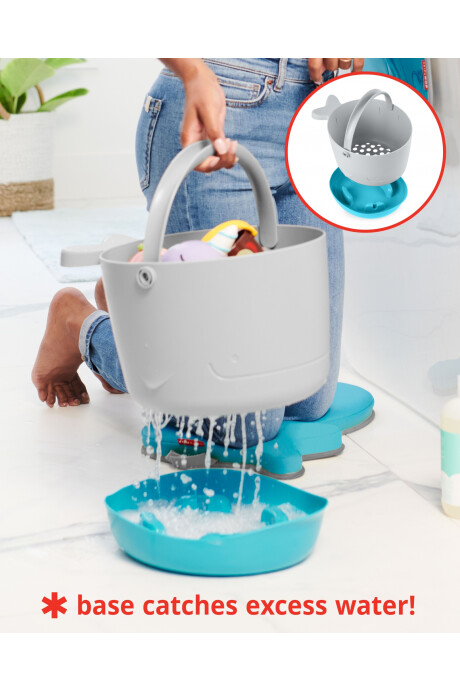 Cubo para juguetes de baño Cubo para juguetes de baño