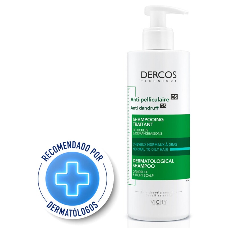 Shampoo Para Cabello Graso Vichy Dercos Anticaspa 390ml Shampoo Para Cabello Graso Vichy Dercos Anticaspa 390ml