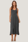 VESTIDO YUMA RIB Negro