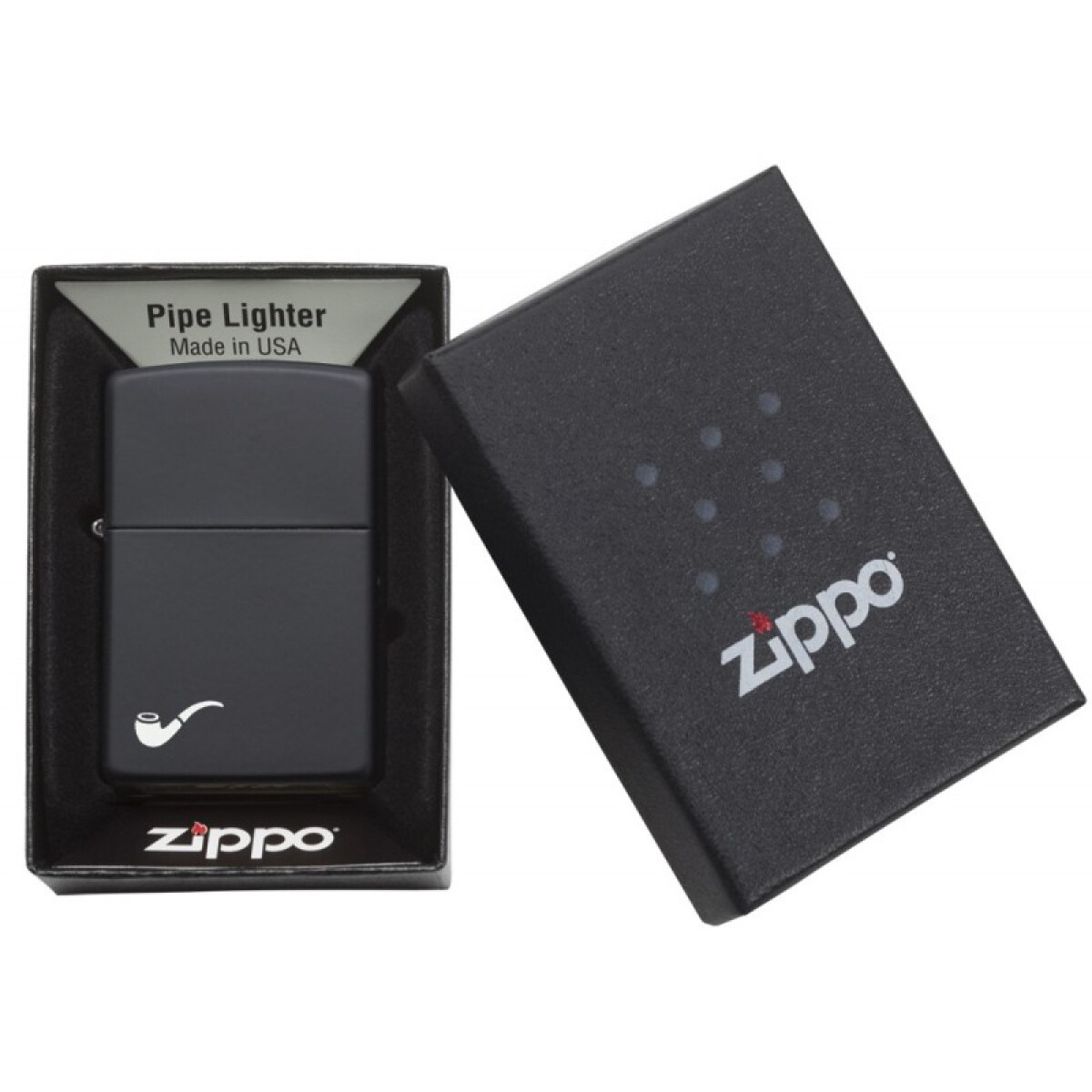 Zippo Black Matte Pipe Ghter Original - NEGRO 