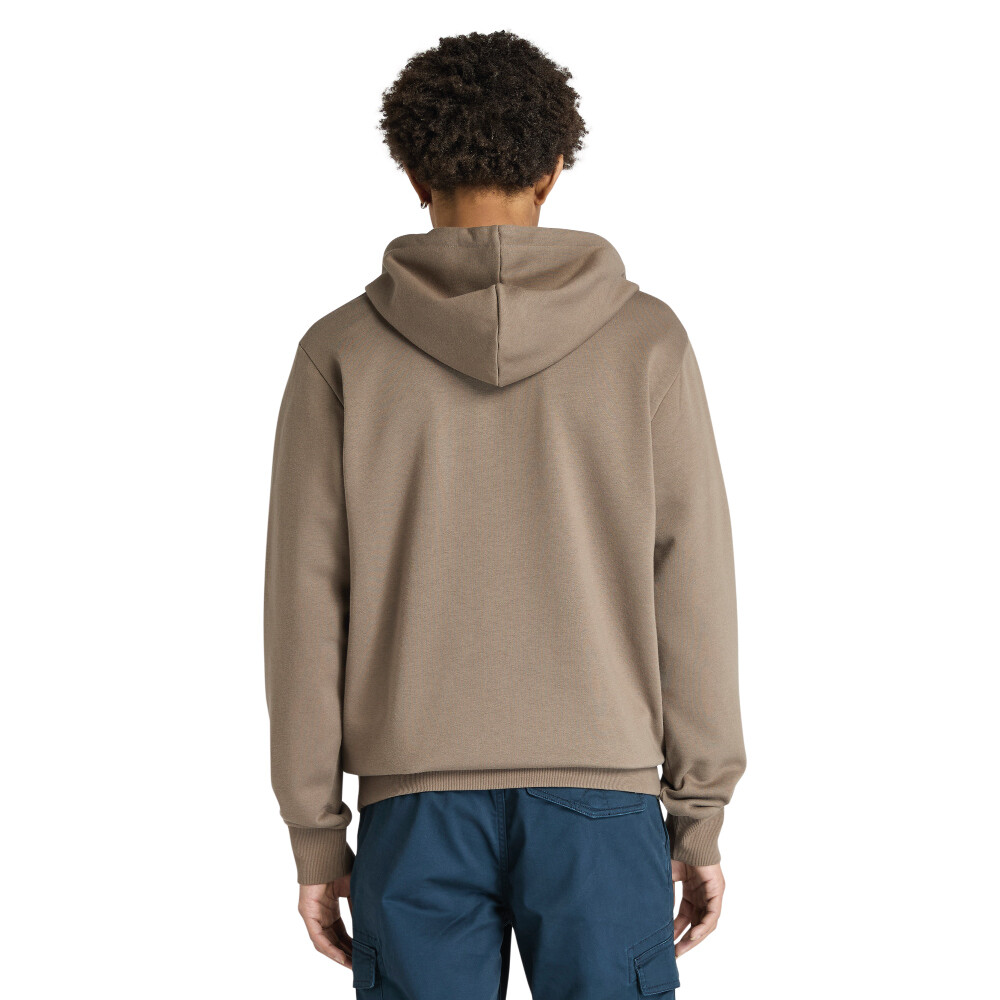 Polera Oyster River Chest Logo Hombre Chocolate Chip