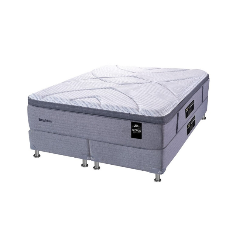 Colchón Brighton con Sommier Queen 160x200 (Discontinuado)