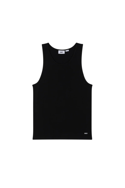 STANDARD RIB TANK 2 PACK Negro