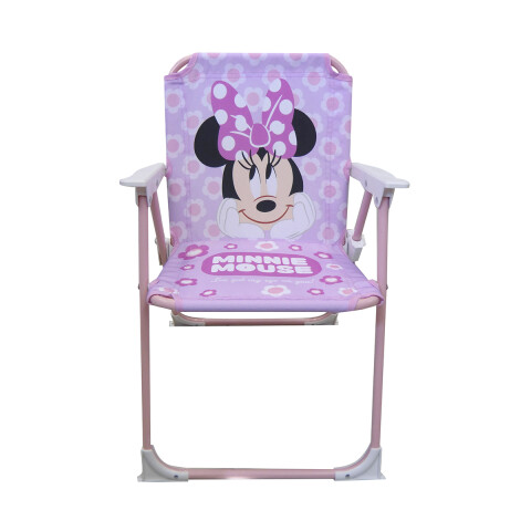 Silla Mickey y Minnie Plegable para Playa Minnie Lila