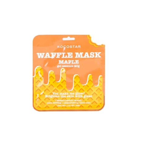 Hortensia Waffle Mask - Maple Hortensia Waffle Mask - Maple