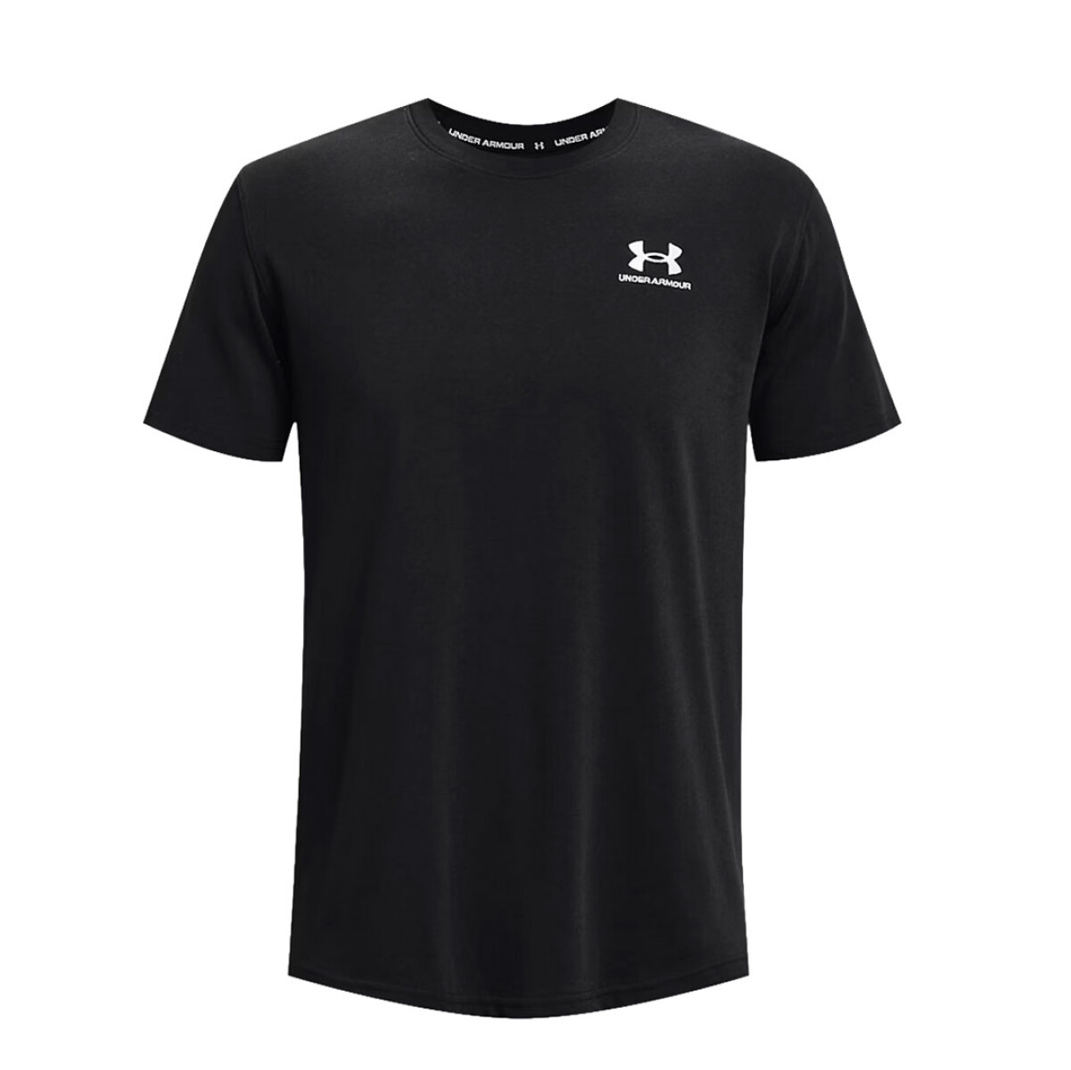 Remera de Hombre Under Armour Logo Heavyweight Short Sleeve - Negro 