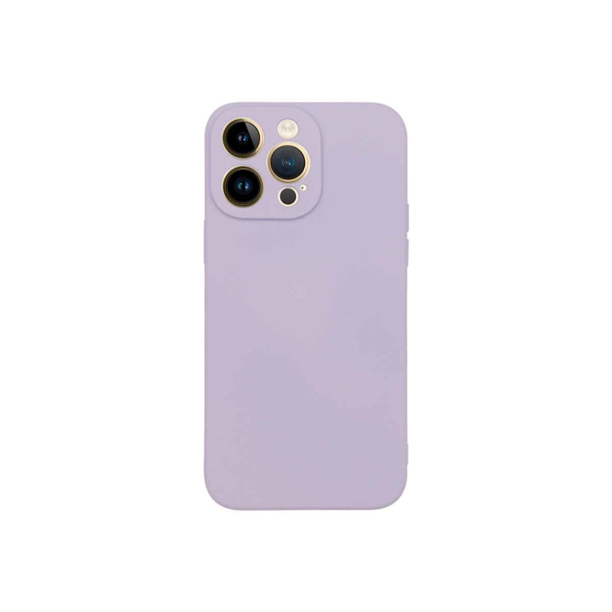 Protector iPhone 14 Pro Max engomado color violeta 
