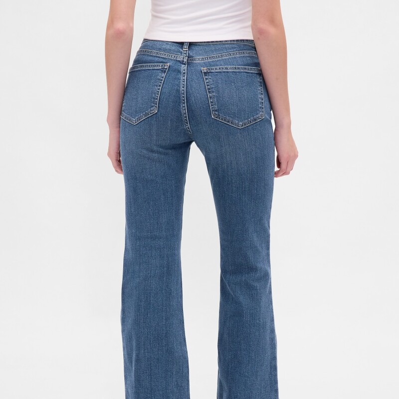 70S FLARE HR MED HERON MEDIUM WASH