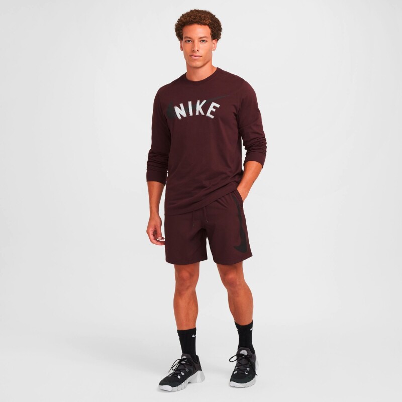 Short Nike Dir-Fit Form Swoosh de Hombre Rojo