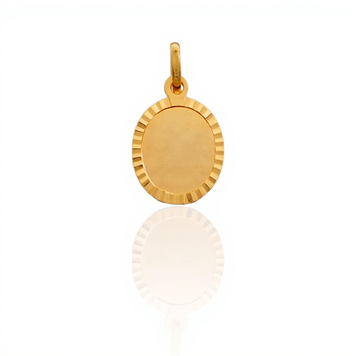 Dije Identidad-Oro bajo-Sin piedra-CP8711 - sinpiedra 