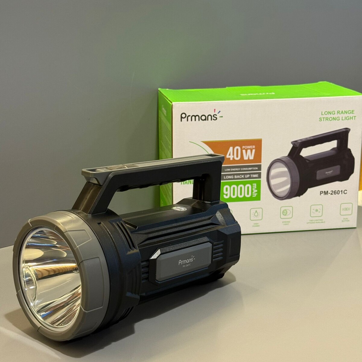 Farol Linterna De Mano Led 40W 