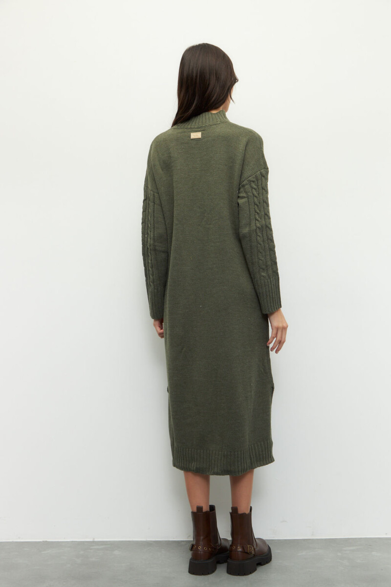 VESTIDO JEX Verde Oscuro