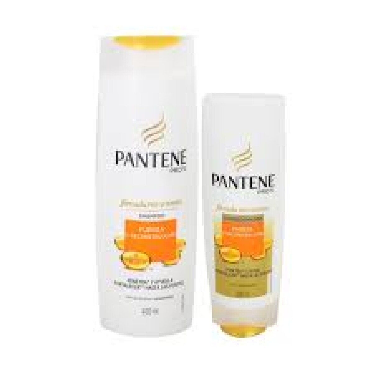 Pack Shampoo 400 ml + Acondicionador 200 ml Pantene Fuerza y Reconstrucción | Cuidado Completo Cabello